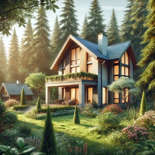 Згенеровані зображення - house-in-forest-1.jpg