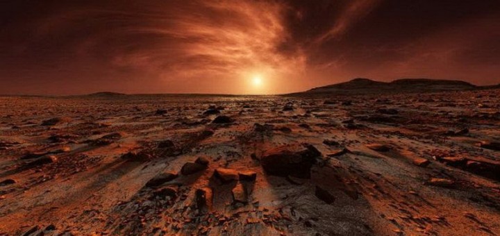 Поверхность Марса, снимок NASA