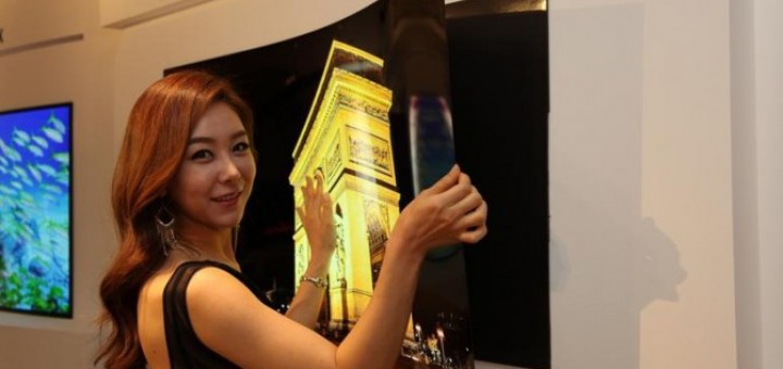 Вот, как выглядит OLED-дисплей от LG с толщиной панели 0,97 мм
